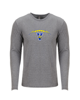 Glendale HS Football Laces - Tri-Blend Long Sleeve