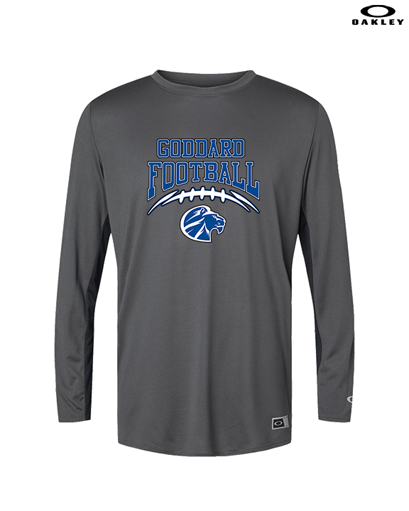 Goddard HS Football School Football - Mens Oakley Longsleeve