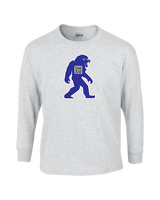 Goddard HS Powerlifting Silhouette Logo - Cotton Longsleeve