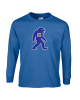 Goddard HS Powerlifting Silhouette Logo - Cotton Longsleeve