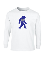 Goddard HS Powerlifting Silhouette Logo - Cotton Longsleeve