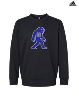 Goddard HS Powerlifting Silhouette Logo - Mens Adidas Crewneck