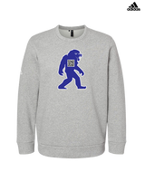 Goddard HS Powerlifting Silhouette Logo - Mens Adidas Crewneck