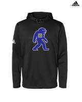 Goddard HS Powerlifting Silhouette Logo - Mens Adidas Hoodie