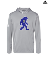 Goddard HS Powerlifting Silhouette Logo - Mens Adidas Hoodie