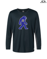 Goddard HS Powerlifting Silhouette Logo - Mens Oakley Longsleeve