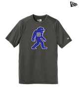 Goddard HS Powerlifting Silhouette Logo - New Era Performance Shirt