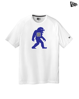 Goddard HS Powerlifting Silhouette Logo - New Era Performance Shirt