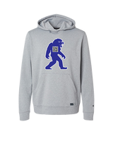 Goddard HS Powerlifting Silhouette Logo - Oakley Performance Hoodie