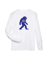 Goddard HS Powerlifting Silhouette Logo - Performance Longsleeve