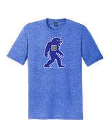Goddard HS Powerlifting Silhouette Logo - Tri-Blend Shirt