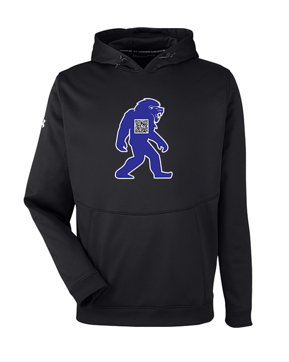 Goddard HS Powerlifting Silhouette Logo - Under Armour Mens Storm Fleece