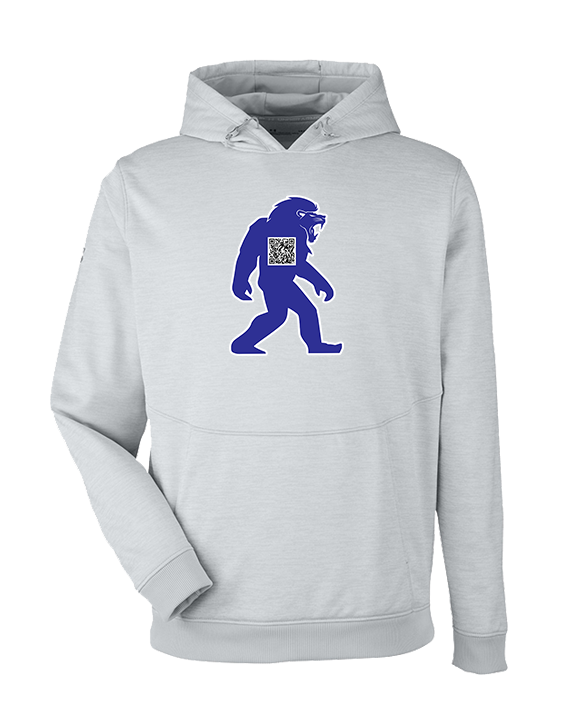 Goddard HS Powerlifting Silhouette Logo - Under Armour Mens Storm Fleece