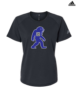 Goddard HS Powerlifting Silhouette Logo - Womens Adidas Performance Shirt