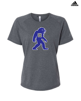 Goddard HS Powerlifting Silhouette Logo - Womens Adidas Performance Shirt