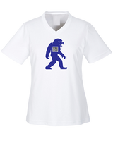 Goddard HS Powerlifting Silhouette Logo - Womens Performance Shirt