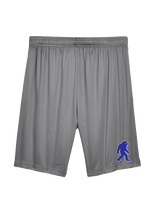 Goddard HS Powerlifting Silhouette Logo 01 - Mens Training Shorts with Pockets
