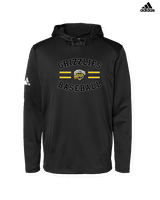 Godinez Fundamental HS Baseball Curve - Mens Adidas Hoodie