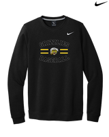 Godinez Fundamental HS Baseball Curve - Mens Nike Crewneck