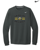 Godinez Fundamental HS Baseball Curve - Mens Nike Crewneck