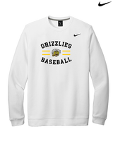 Godinez Fundamental HS Baseball Curve - Mens Nike Crewneck