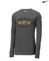 Godinez Fundamental HS Baseball Curve - Mens Nike Longsleeve