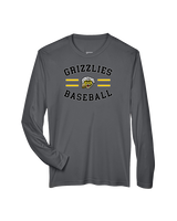 Godinez Fundamental HS Baseball Curve - Performance Longsleeve