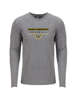 Godinez Fundamental HS Baseball Design - Tri-Blend Long Sleeve