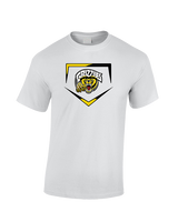 Godinez Fundamental HS Baseball Plate - Cotton T-Shirt