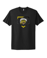 Godinez Fundamental HS Baseball Plate - Mens Select Cotton T-Shirt