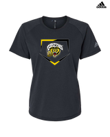 Godinez Fundamental HS Baseball Plate - Womens Adidas Performance Shirt