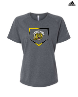 Godinez Fundamental HS Baseball Plate - Womens Adidas Performance Shirt