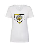 Godinez Fundamental HS Baseball Plate - Womens Vneck