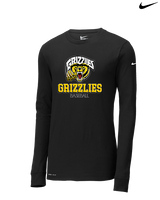 Godinez Fundamental HS Baseball Shadow - Mens Nike Longsleeve