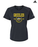 Godinez Fundamental HS Baseball Swoop - Womens Adidas Performance Shirt