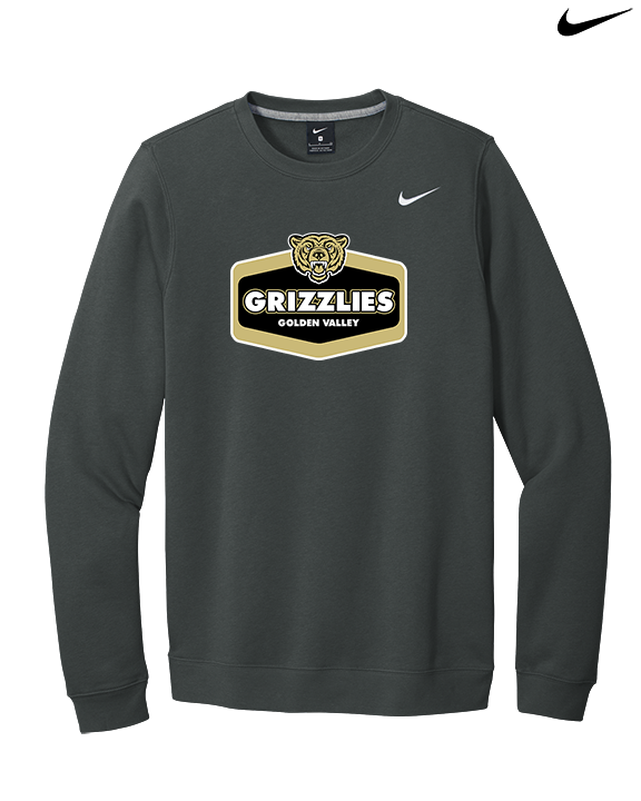 Golden Valley HS Baseball Board - Mens Nike Crewneck