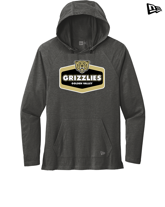 Golden Valley HS Baseball Board - New Era Tri-Blend Hoodie