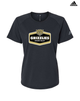 Golden Valley HS Baseball Board - Womens Adidas Performance Shirt