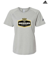 Golden Valley HS Baseball Board - Womens Adidas Performance Shirt