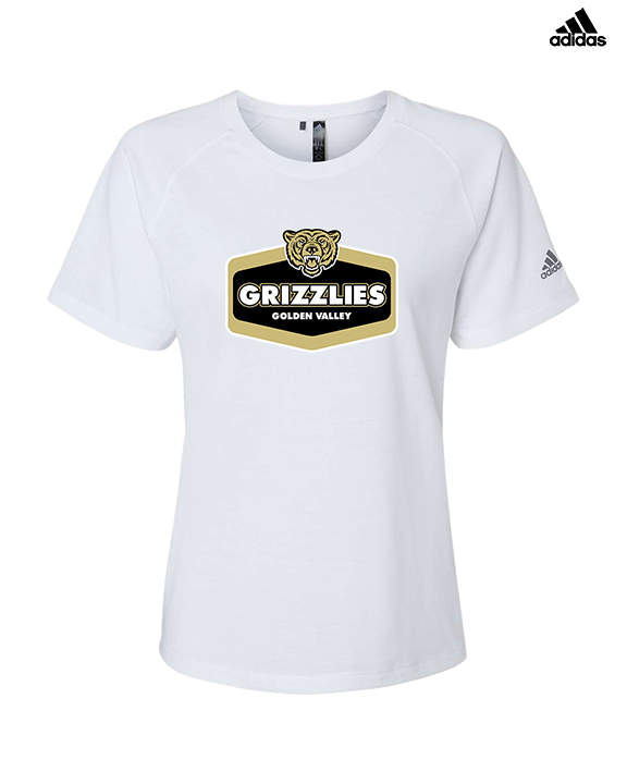 Golden Valley HS Baseball Board - Womens Adidas Performance Shirt