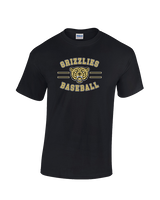 Golden Valley HS Baseball Curve - Cotton T-Shirt