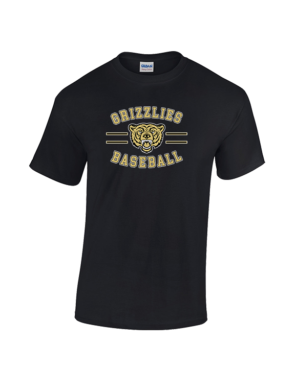 Golden Valley HS Baseball Curve - Cotton T-Shirt