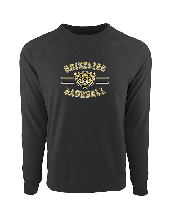 Golden Valley HS Baseball Curve - Crewneck Sweatshirt