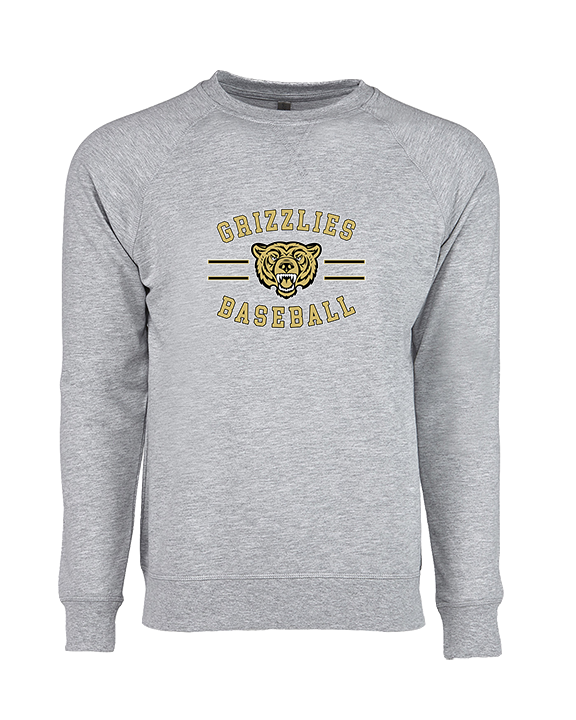 Golden Valley HS Baseball Curve - Crewneck Sweatshirt