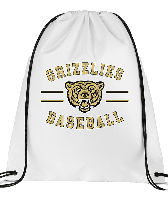 Golden Valley HS Baseball Curve - Drawstring Bag