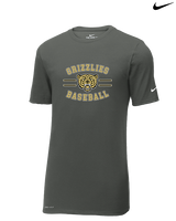 Golden Valley HS Baseball Curve - Mens Nike Cotton Poly Tee