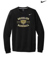 Golden Valley HS Baseball Curve - Mens Nike Crewneck