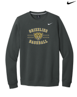 Golden Valley HS Baseball Curve - Mens Nike Crewneck