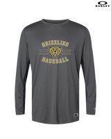 Golden Valley HS Baseball Curve - Mens Oakley Longsleeve