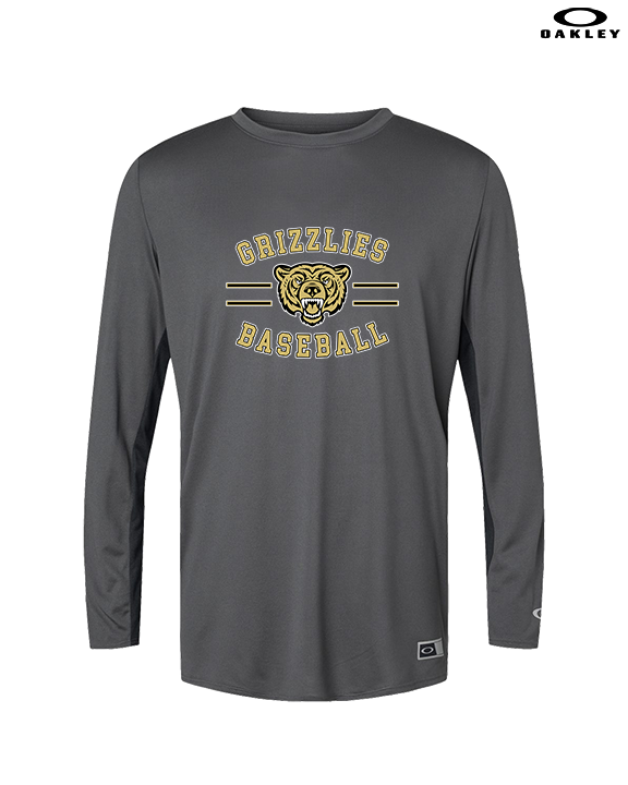 Golden Valley HS Baseball Curve - Mens Oakley Longsleeve